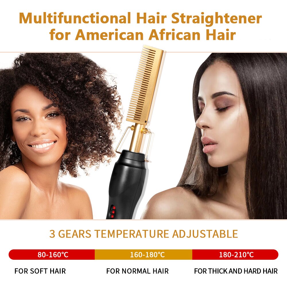 Straightening brush