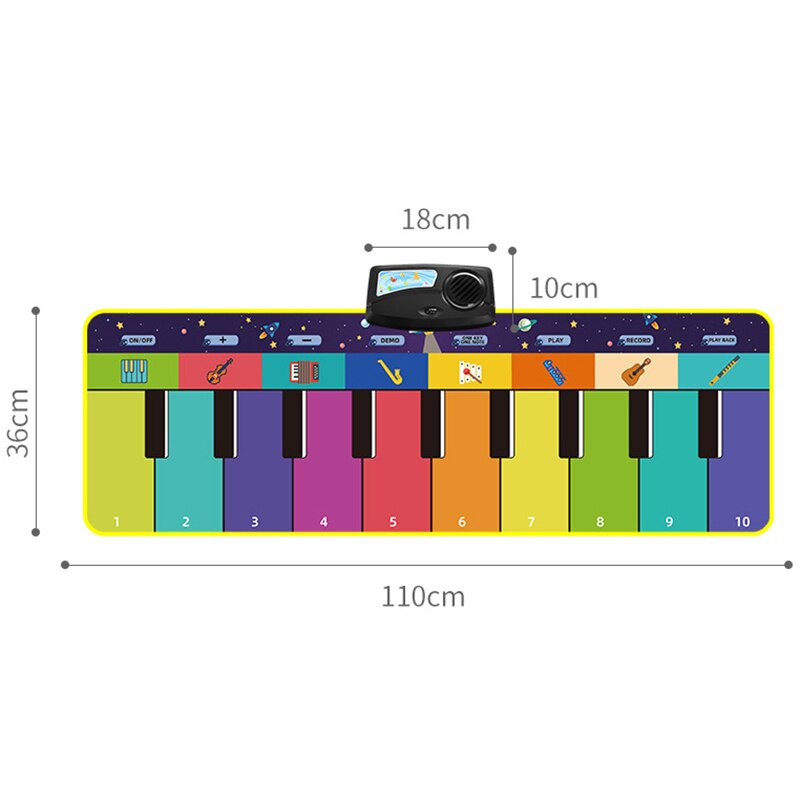 Musical Piano Mat