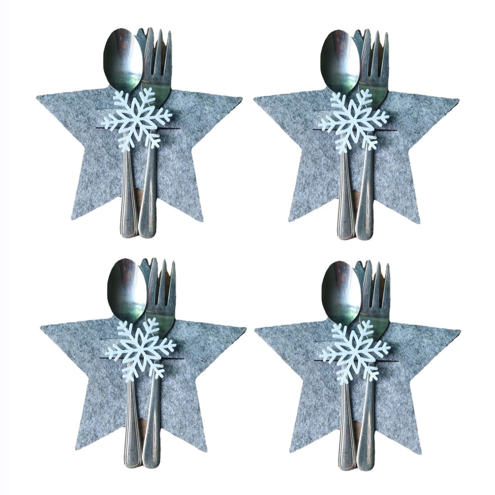 Christmas Cutlery Holders