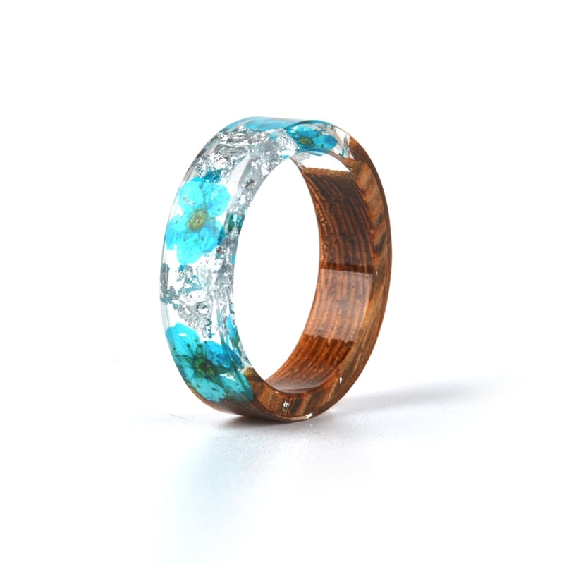 Wooden Resin Rings