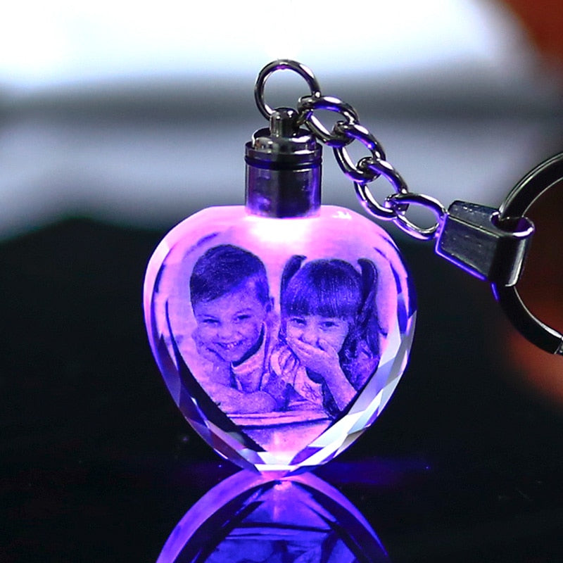 Personalized Light Up Keychain