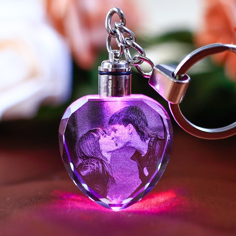 Personalized Light Up Keychain