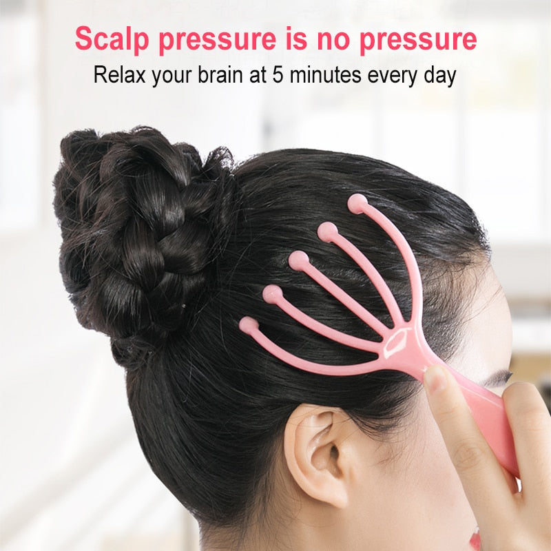 Scalp Five Finger Massager