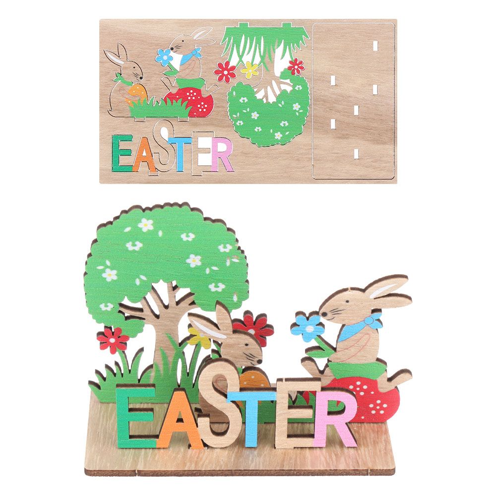 Easter Wooden DIY Decor