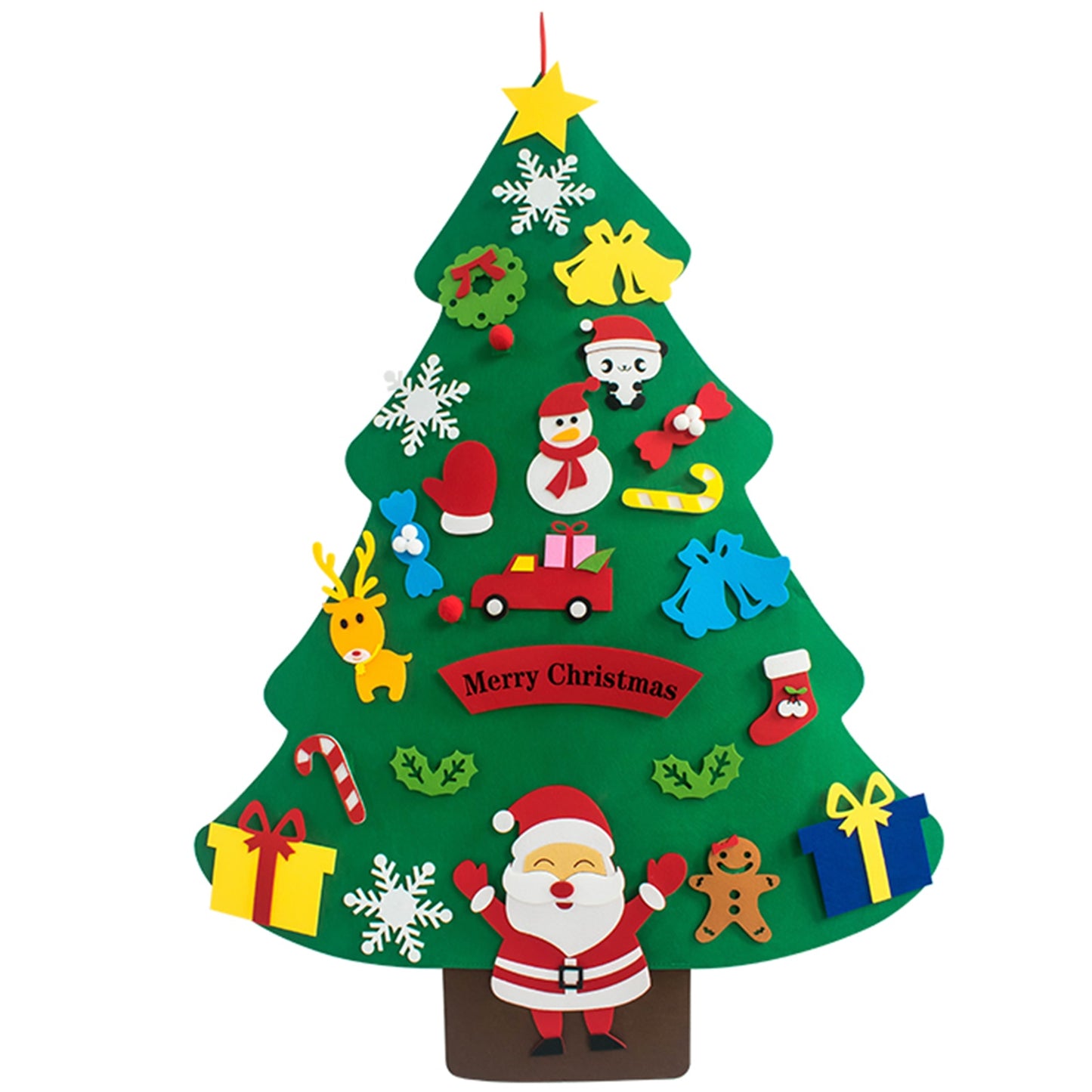 DIY Felt Christmas Tree for Kids