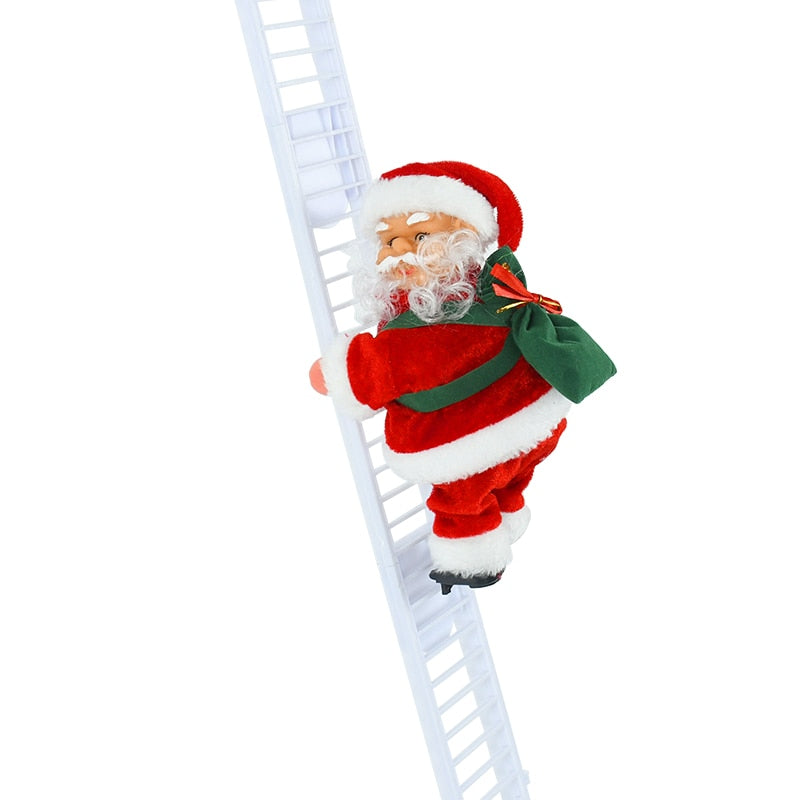 Climbing Santa Claus