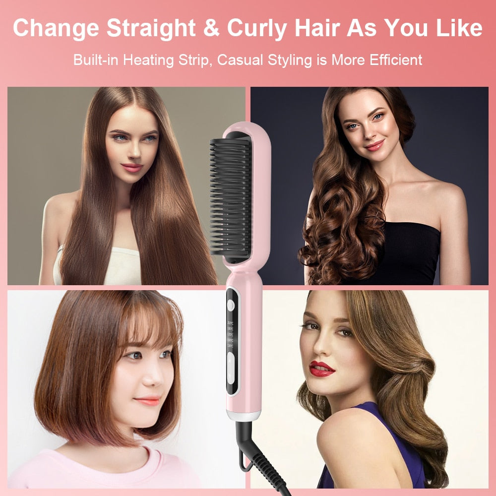 Hair Straightening Brush