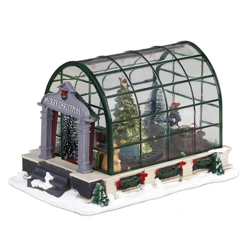 Musical Christmas Greenhouse