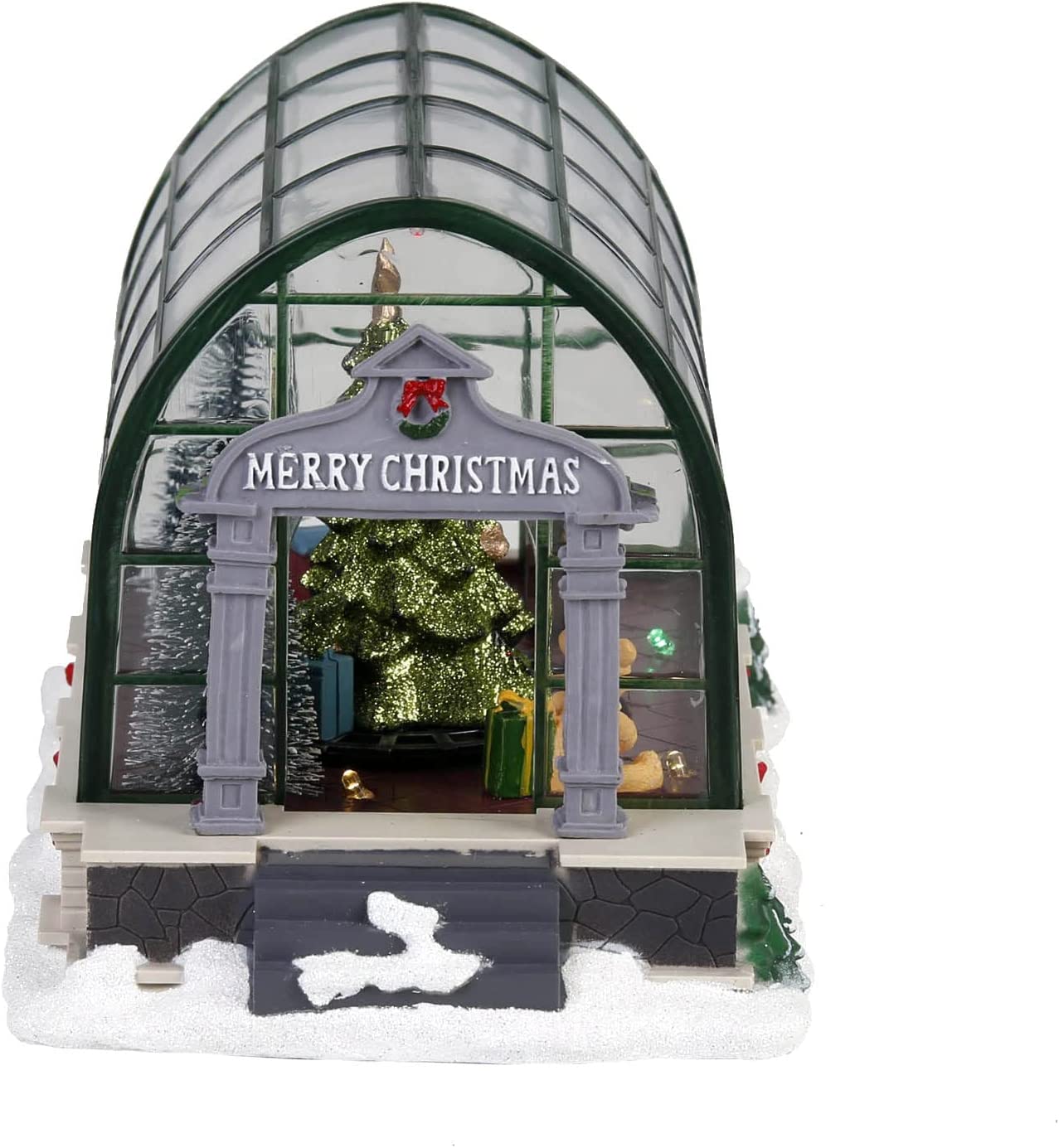 Musical Christmas Greenhouse