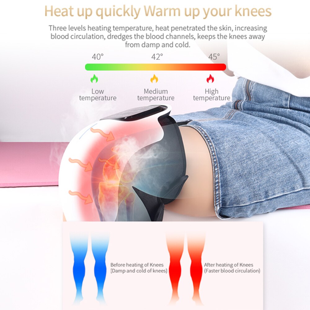 Electric Heating Knee Massager