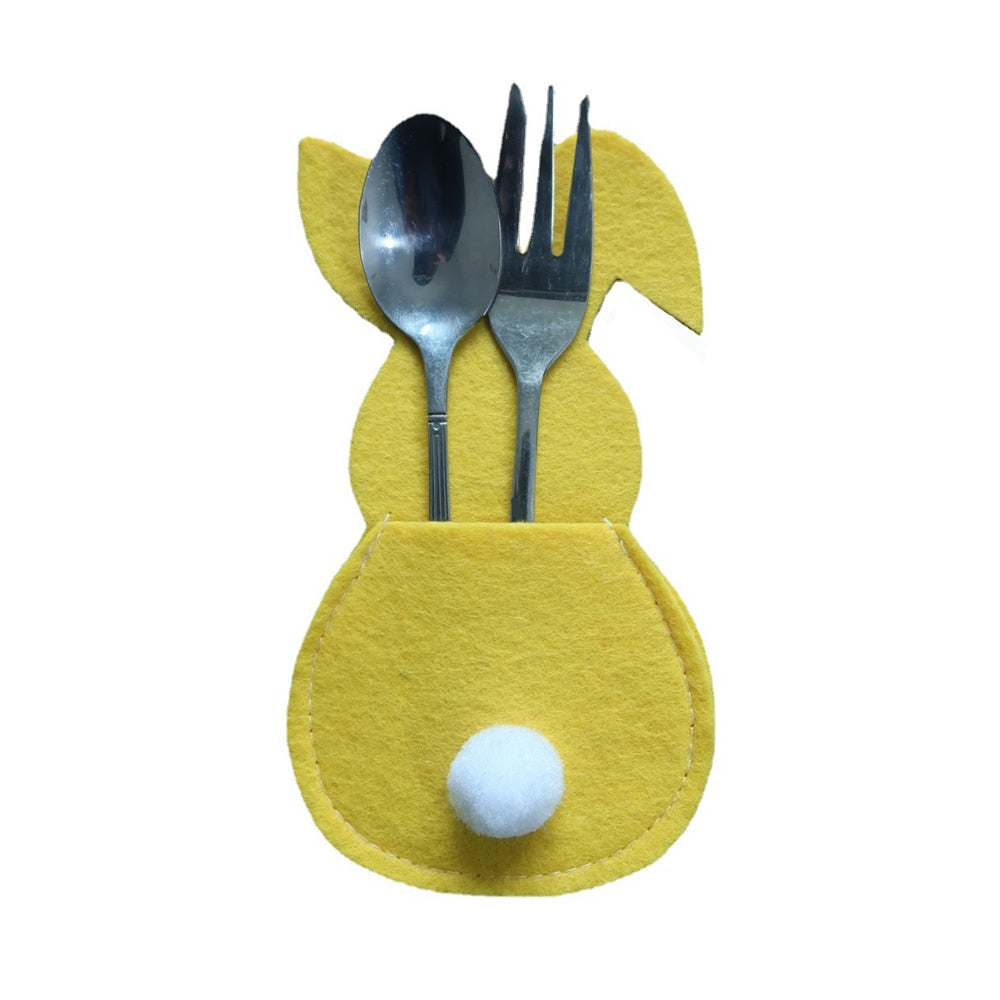 Easter Bunny Cutlery Holder