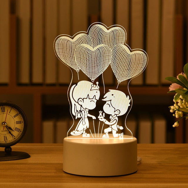 Acrylic LED Night Light