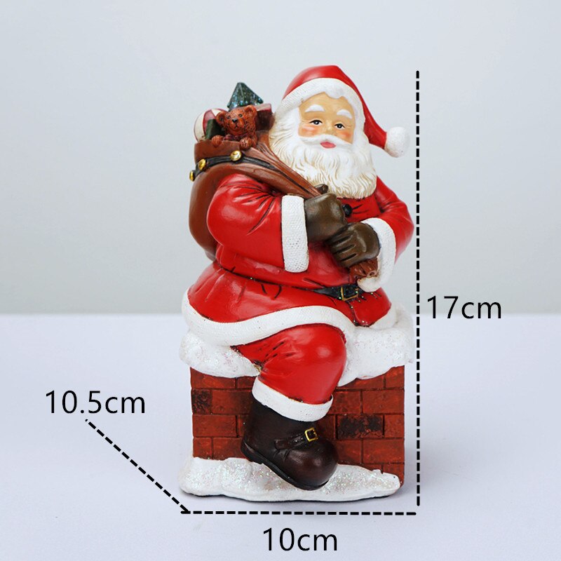 Christmas Resin Santa Claus