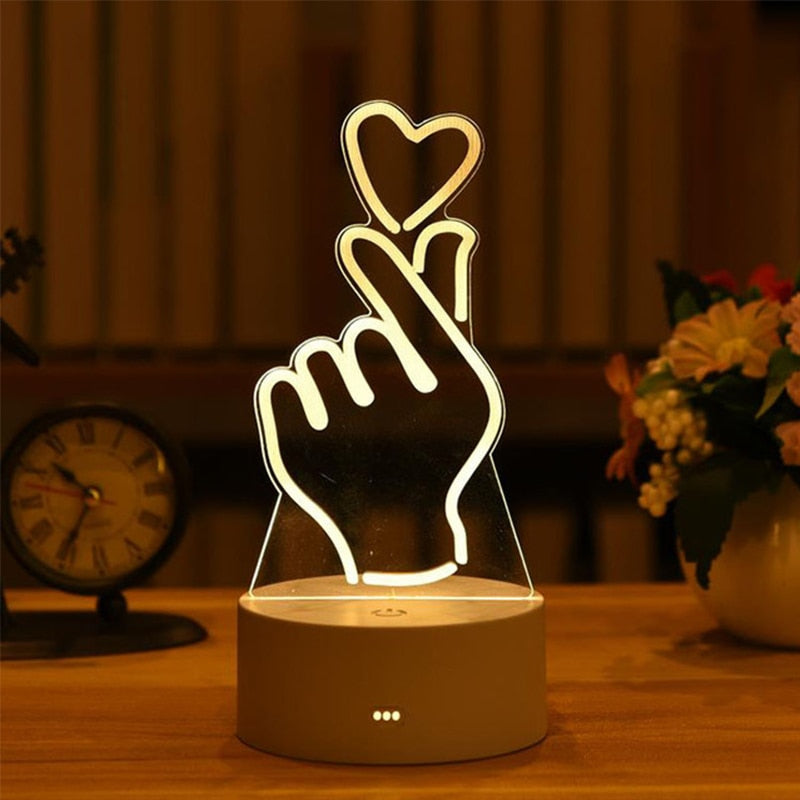 Acrylic LED Night Light