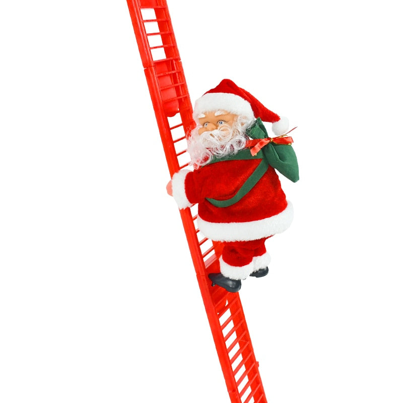 Climbing Santa Claus