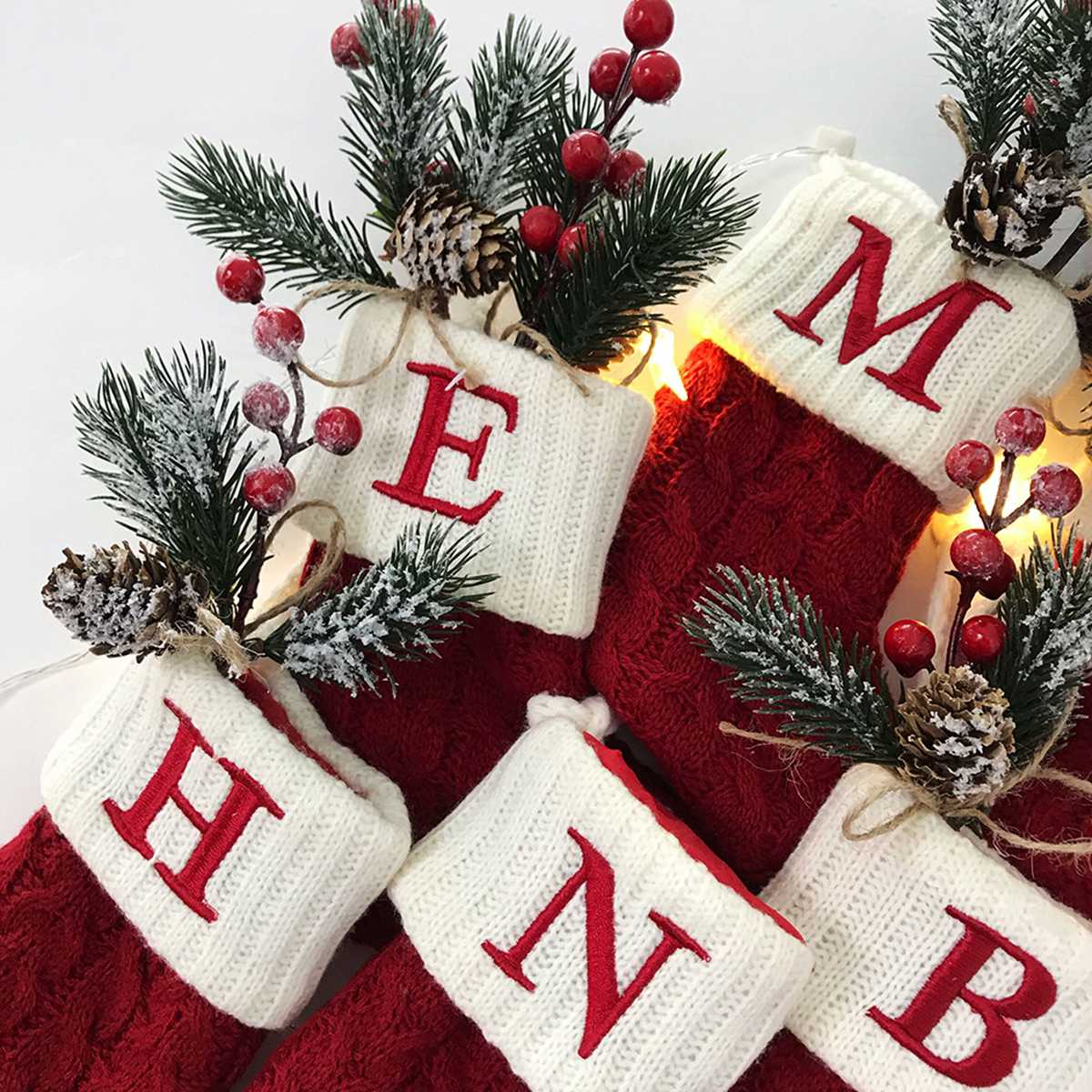 Christmas Alphabet Stockings