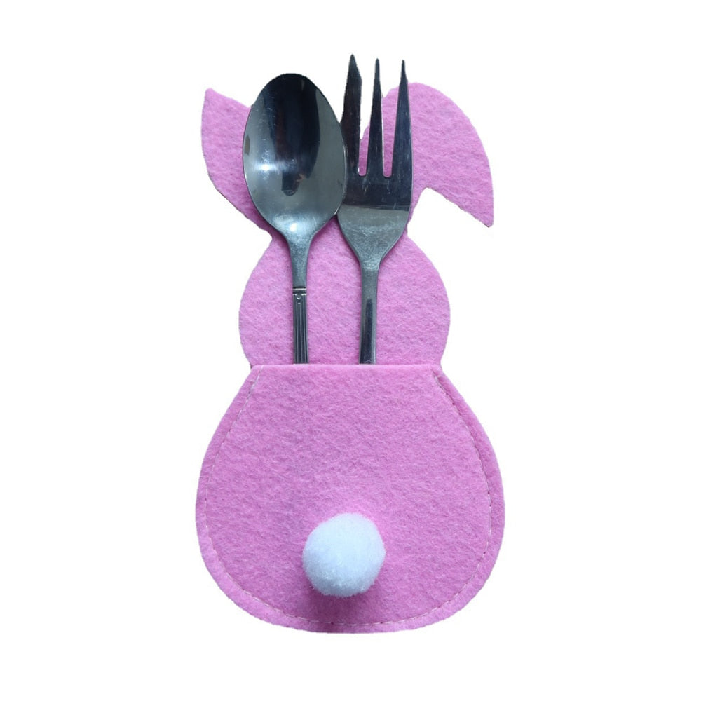 Easter Bunny Cutlery Holder