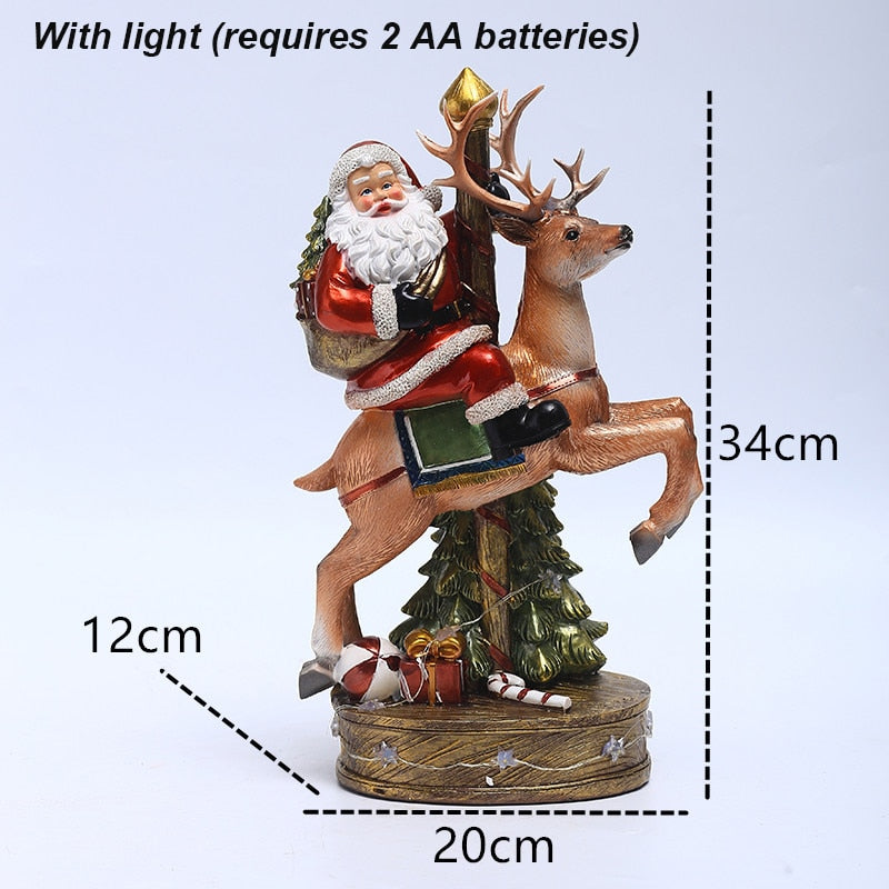 Christmas Resin Santa Claus