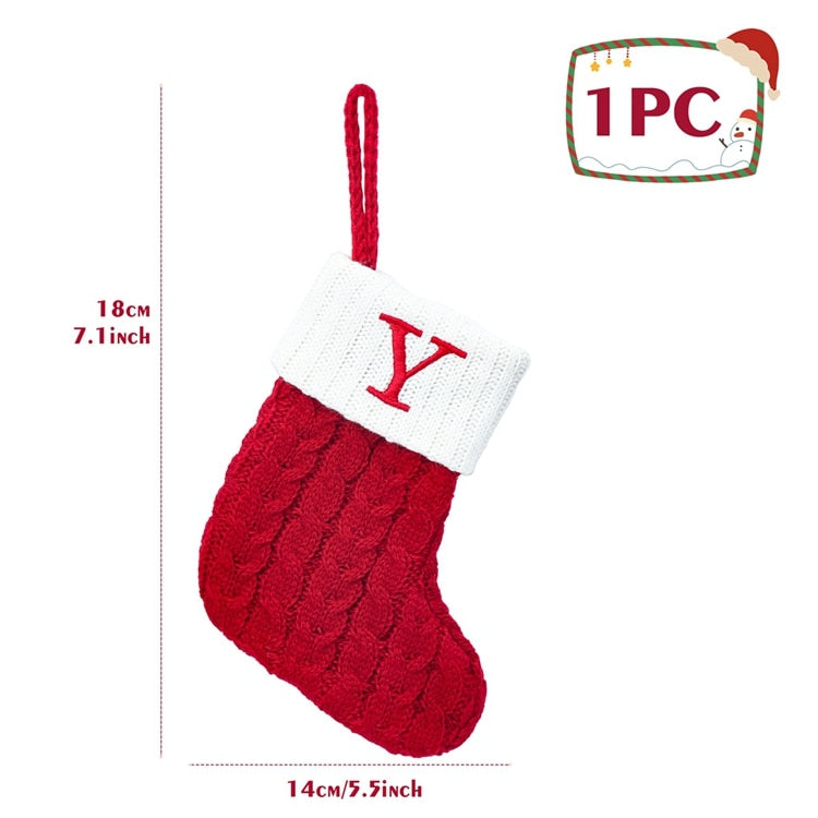 Christmas Alphabet Stockings