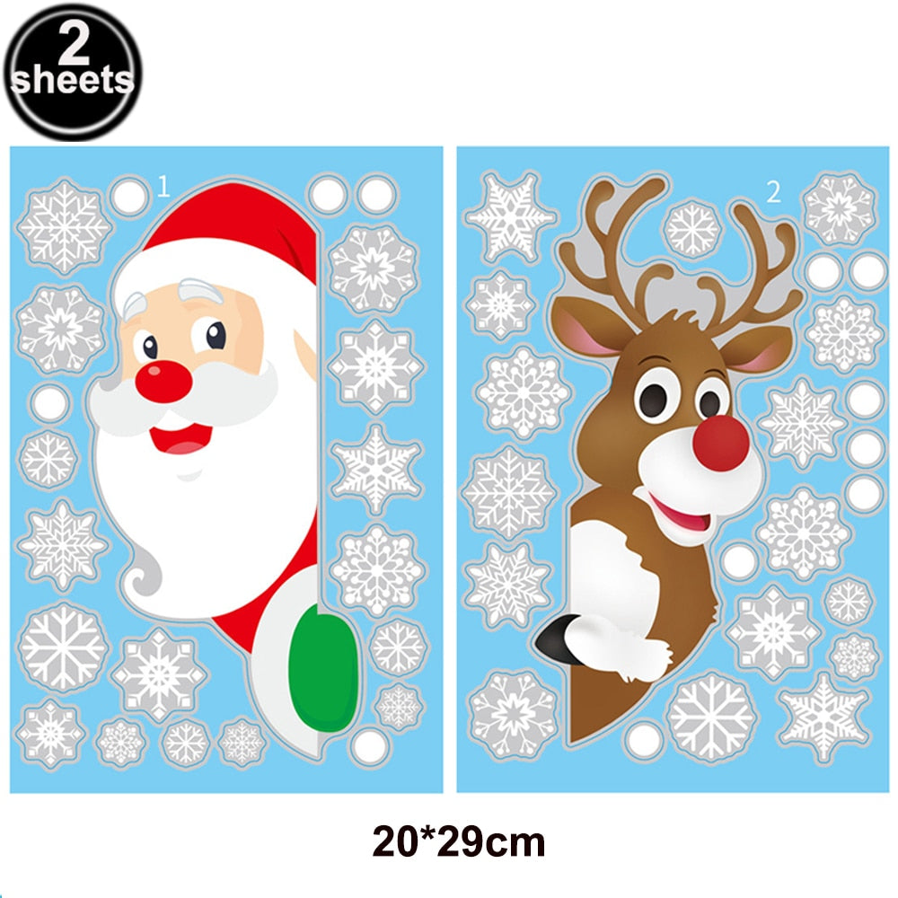 Christmas Window Stickers