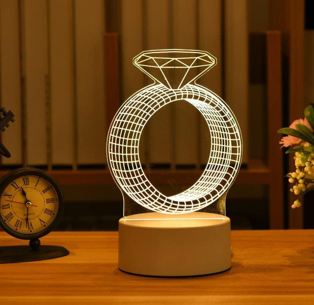 Acrylic LED Night Light