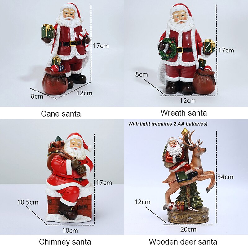 Christmas Resin Santa Claus