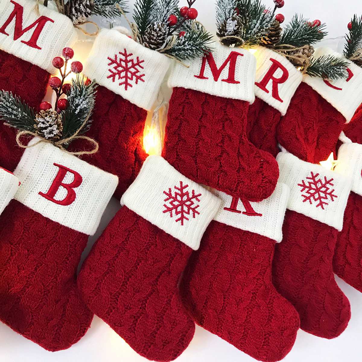 Christmas Alphabet Stockings