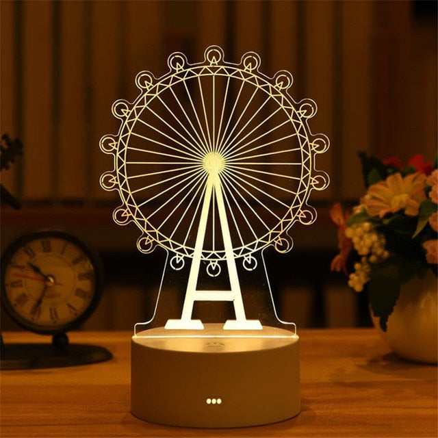 Acrylic LED Night Light