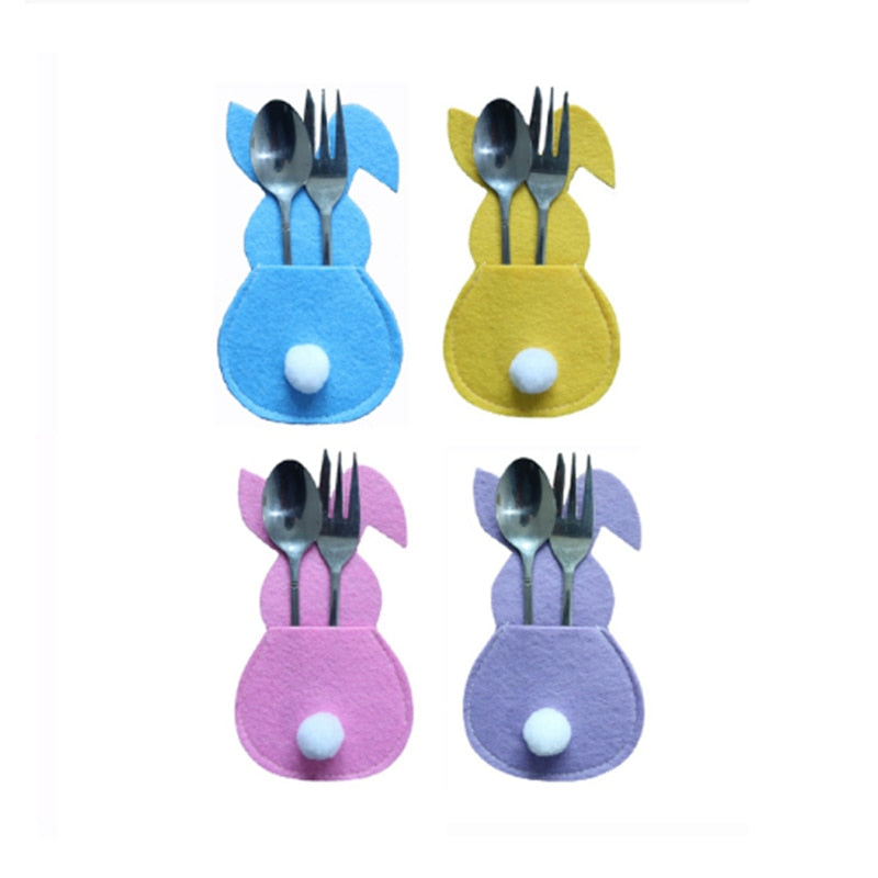 Easter Bunny Cutlery Holder