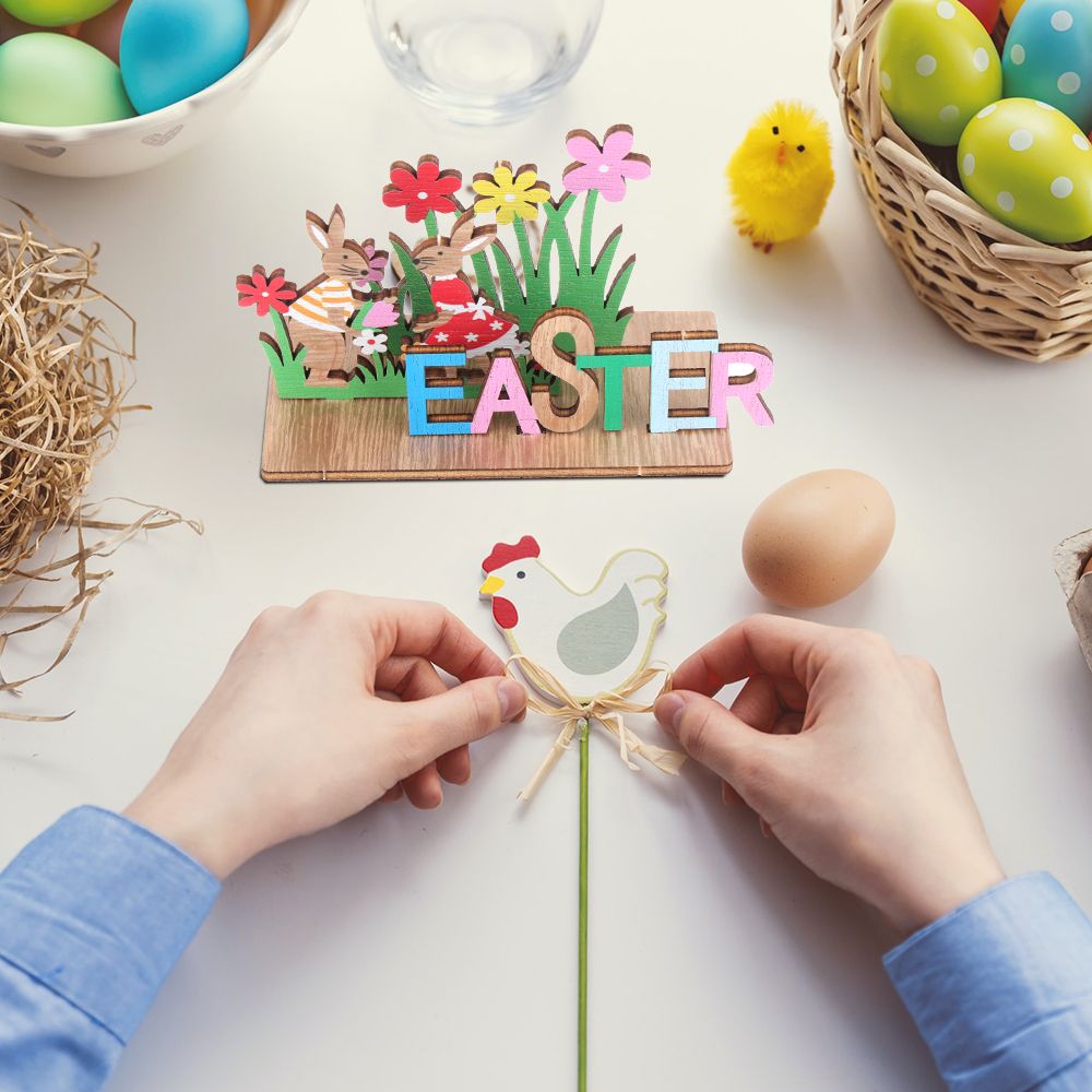 Easter Wooden DIY Decor