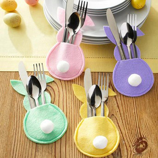 Easter Bunny Cutlery Holder