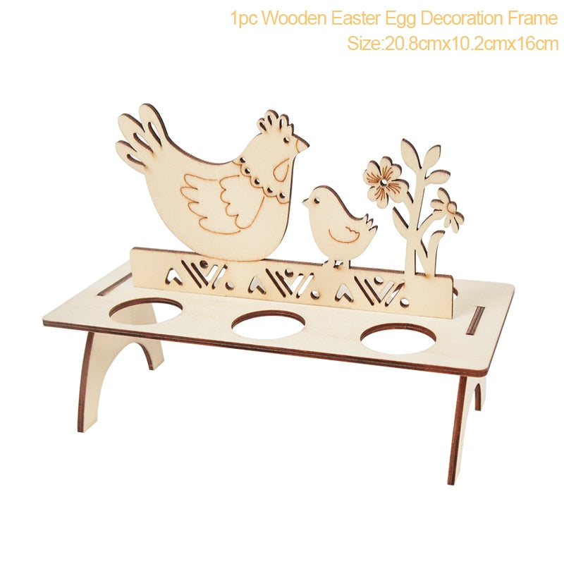 Wooden Egg Holder