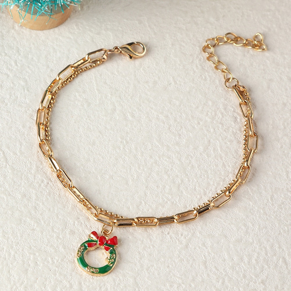 Christmas Charm Bracelet