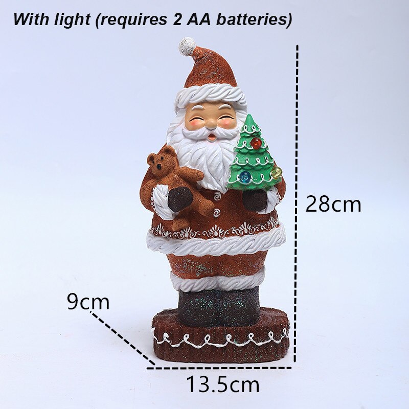 Christmas Resin Santa Claus