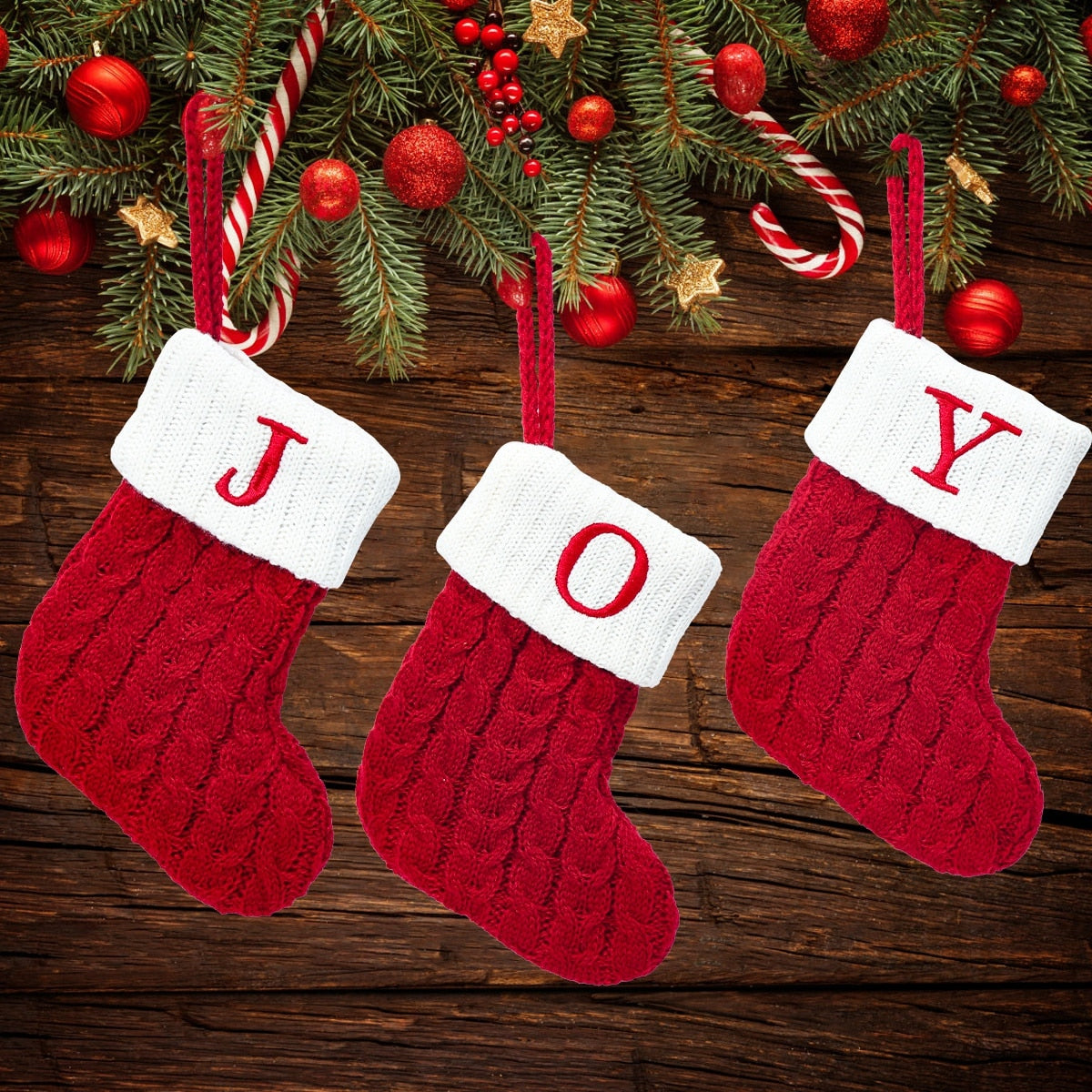 Christmas Alphabet Stockings