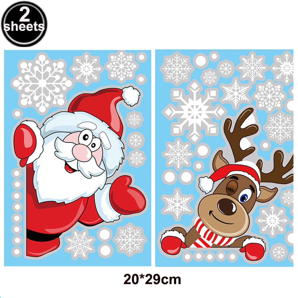 Christmas Window Stickers