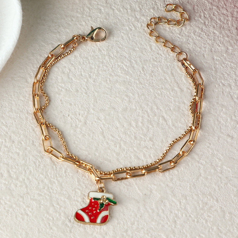 Christmas Charm Bracelet